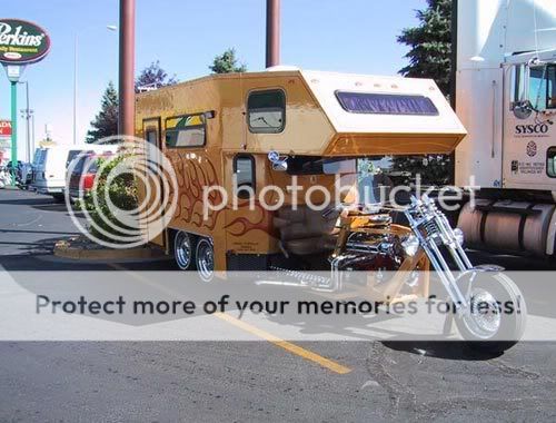 harley camper